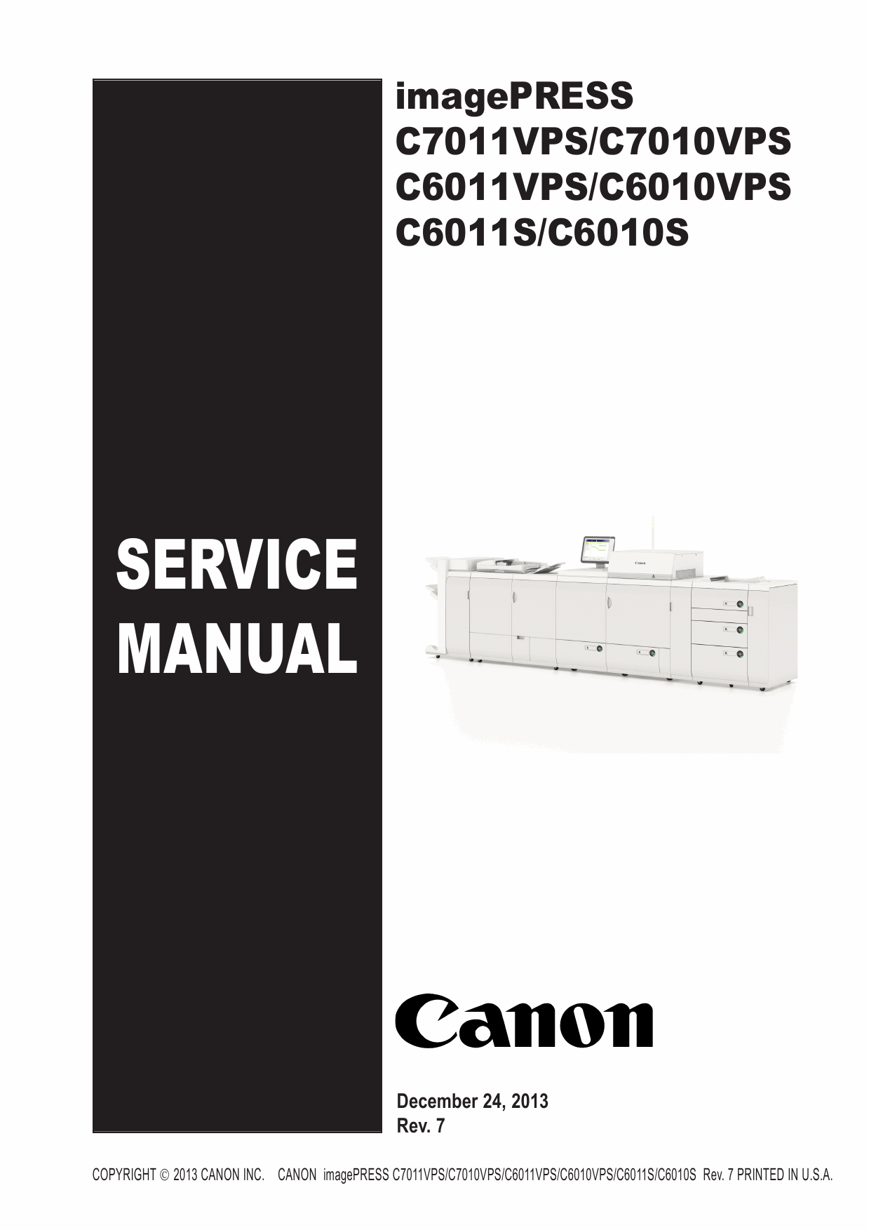 CANON imagePRESS C7011VPS C7010VPS C6011VPS C6010VPS C6011S C6010S Service Manual PDF download-1